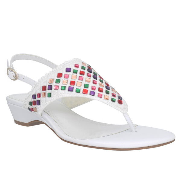 Roxee Thong Sandal with Memory Foam