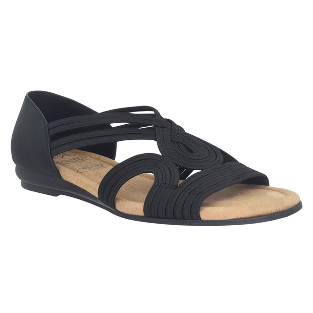 Bazra Stretch Elastic Sandal with Memory Foam