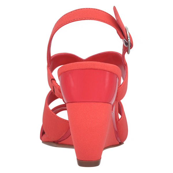Violette Wedge Sandal with Memory Foam