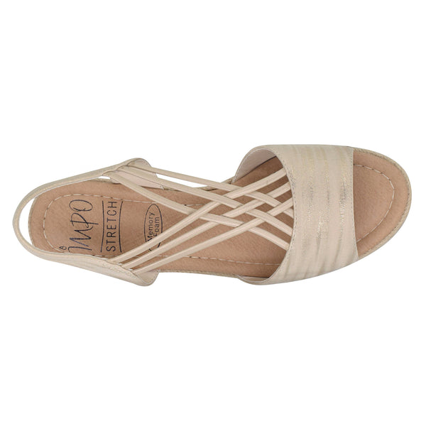 Niloni Stretch Espadrille Sandal with Memory Foam
