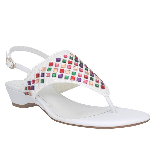 Roxee Thong Sandal with Memory Foam
