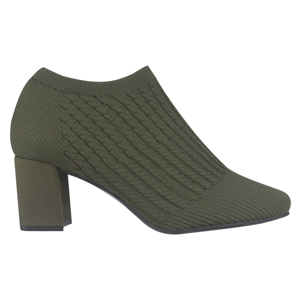 Nancia Stretch Knit Ankle Bootie with Memory Foam