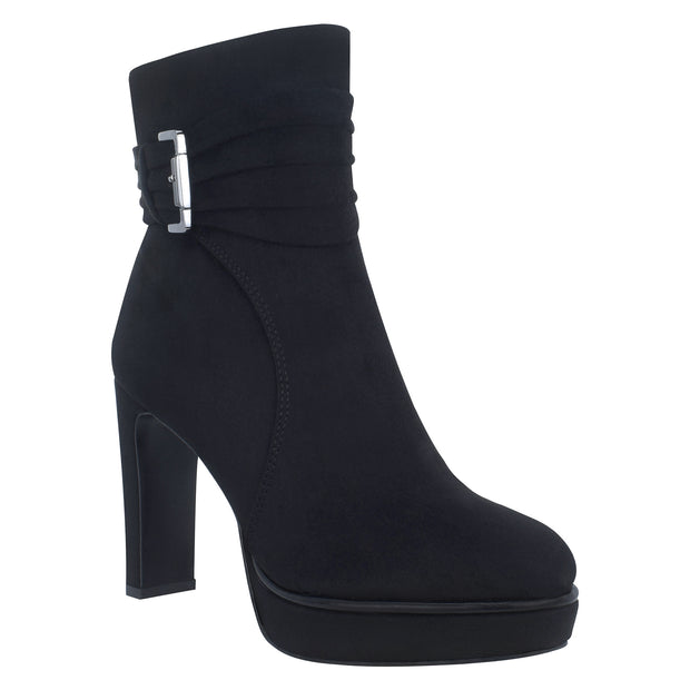 Omira Platform Ankle Bootie with Memory Foam