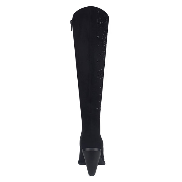 Vinaya Bling Tall Shaft Boot with Memory Foam